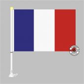 Frankreich Autoflagge
