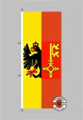 Genf Flagge Hochformat 