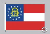 Georgia Flagge Fahne