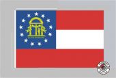 Georgia Tischflagge