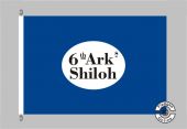 Hardy Corps 6th Arkansas Flagge