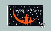 Halloween Mondnacht Flagge