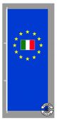 Europa Italien Hochformat Flagge