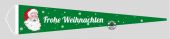 Frohe Weihnachten Langwimpel mit Querholz