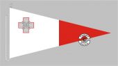 Malta Bootsstander Wimpel 