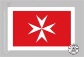 Malta Handelsflagge / Fahne für höhere Windlasten