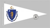 Massachusetts Bootsstander Wimpel 