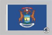 Michigan Tischflagge