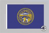 Nebraska Tischflagge