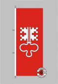 Nidwalden Flagge Hochformat 