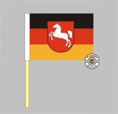 Niedersachsen Stockflagge