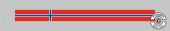 Norwegen Tischband