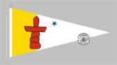 Nunavut Bootsstander Wimpel 