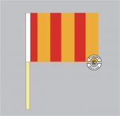 Motorsport Flagge Rutschgefahr
