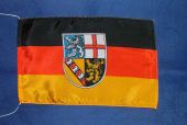 Saarland Tischflagge