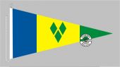 Saint Vincent and Grenadines Bootsstander Wimpel 