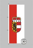 Salzburg Flagge Hochformat 