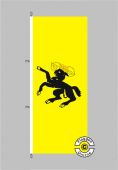 Schaffhausen Flagge Hochformat 