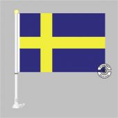 Schweden Autoflagge
