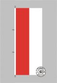 Solothurn Flagge Hochformat 