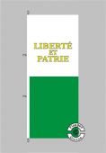 Waadt Flagge Hochformat 
