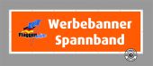 Spannband / Werbebanner 80 x 200cm