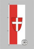 Wien Flagge Hochformat 
