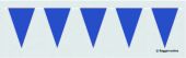 Wimpelkette Blau