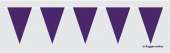 Wimpelkette Violett Lila