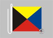 Signalflagge ZULU Flagge