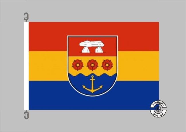 Eifel Fahne Flagge Binningen 40 x 60 cm Bootsflagge Premiumqualität