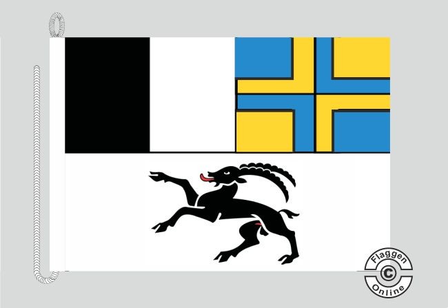Fahne Flagge Landkreis Weser-Marsch 30 x 45 cm Bootsflagge Premiumqualität 