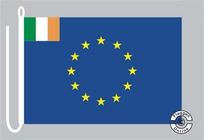 Irland Europa Bootsflagge