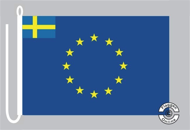 Schweden Europa Bootsflagge