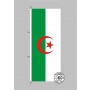 Algerien Hochformat Flagge / Fahne für höhere Windlasten