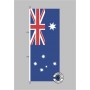Australien Hochformat Flagge / Fahne für höhere Windlasten