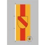Baden mit Wappen rot / gelb Hochformat Flagge