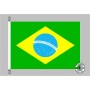 Brasilien / Brazil  Flagge / Fahne für höhere Windlasten