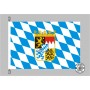 Bayern Raute mit Wappen Flagge