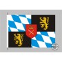 Bayern Königsbanner Flagge