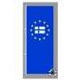 Europa Finnland Hochformat Flagge