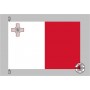 Malta Flagge / Fahne für höhere Windlasten