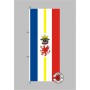 Mecklenburg-Vorpommern mit Wappen Hochformat Flagge / Fahne für höhere Windlasten
