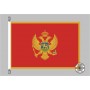 Montenegro Flagge / Fahne für höhere Windlasten