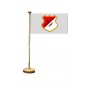 FC Reher/Puls Tischflagge inkl. Tischflaggenständer aus Holz