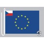Tschechien Europa Bootsflagge
